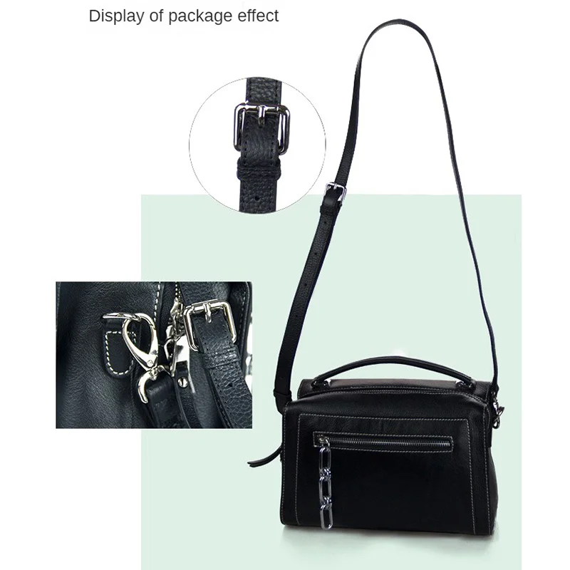 Fashion PU Leather Bag Strap High Quality Shoulder Strap Bag Accessories Narrow Bag Strap Hot Fashion Shoulder Bag Parts