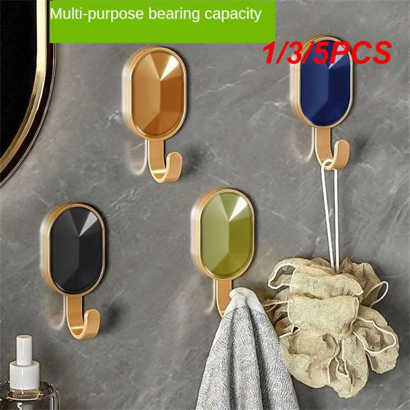 

1/3/5 шт., водонепроницаемый и влагостойкий крючок без следов