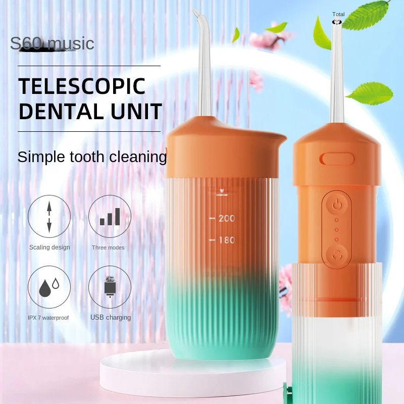 Ирригатор для полости рта портативный бытовой аппарат Waterpik ультразвуковая