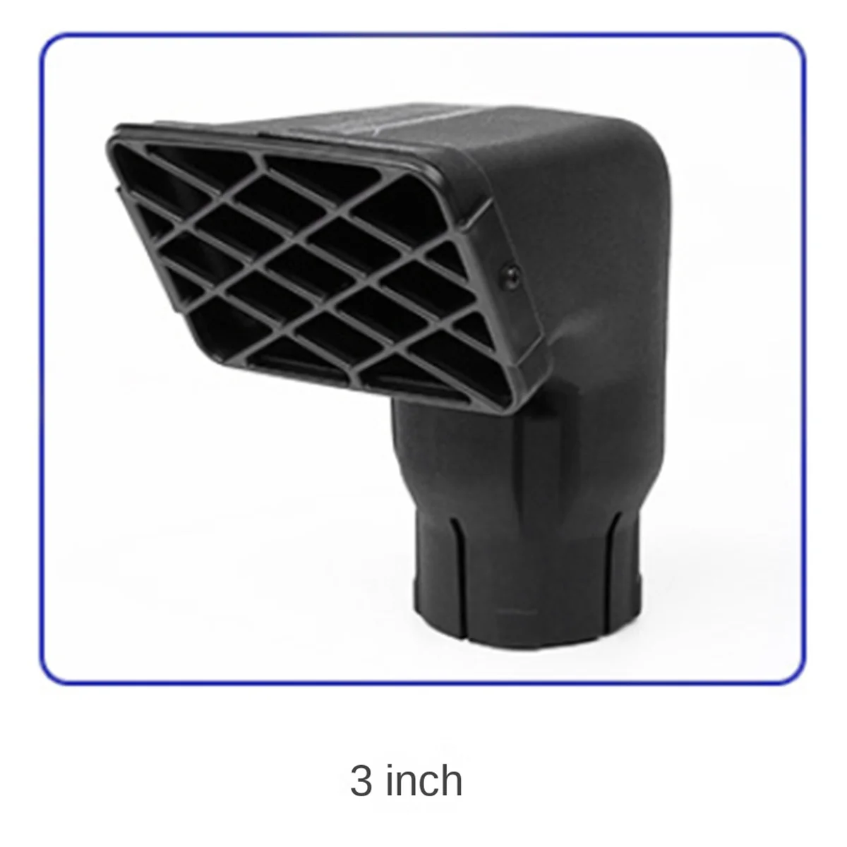 3-дюймовая налокотная головка для подводного плавания с воздухозаборником