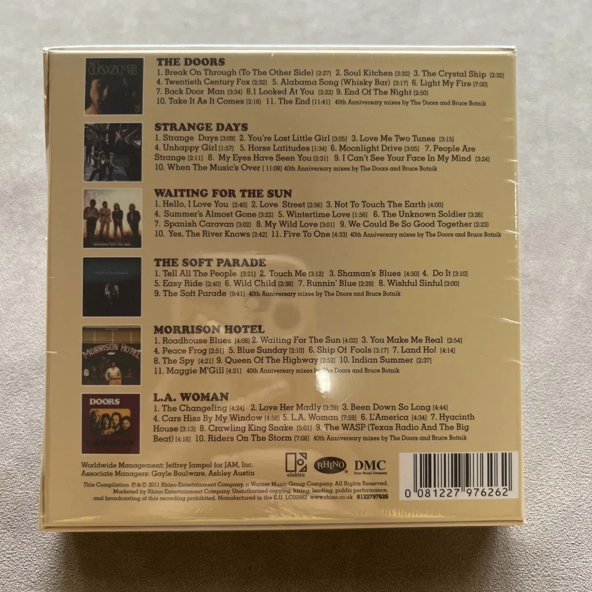 Рок-Группа The Door Jim Morrison музыкальный CD коллекционный альбом Странные дни 6 шт. музыкальная запись Косплей плеер автомобиль звуковые треки коробка (art.: 3920c91b57b05) - 3920c91b57b05