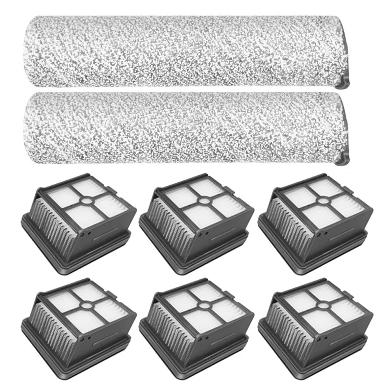 

8Pcs Roller Brush Filter for Dreame H11 MAX Electric Floor Wireless Vacuum Cleaner Accessories Home Appliance