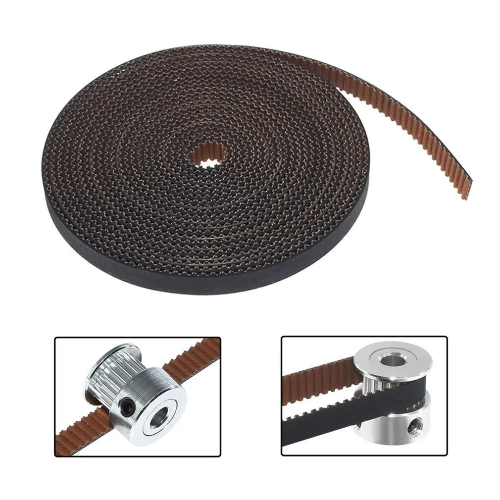

2GT 2GT belt synchronous belt GT2 Timing belt Width 6MM wear resistant for Ender3 cr10 Anet 3D Printer Parts 5M 10M