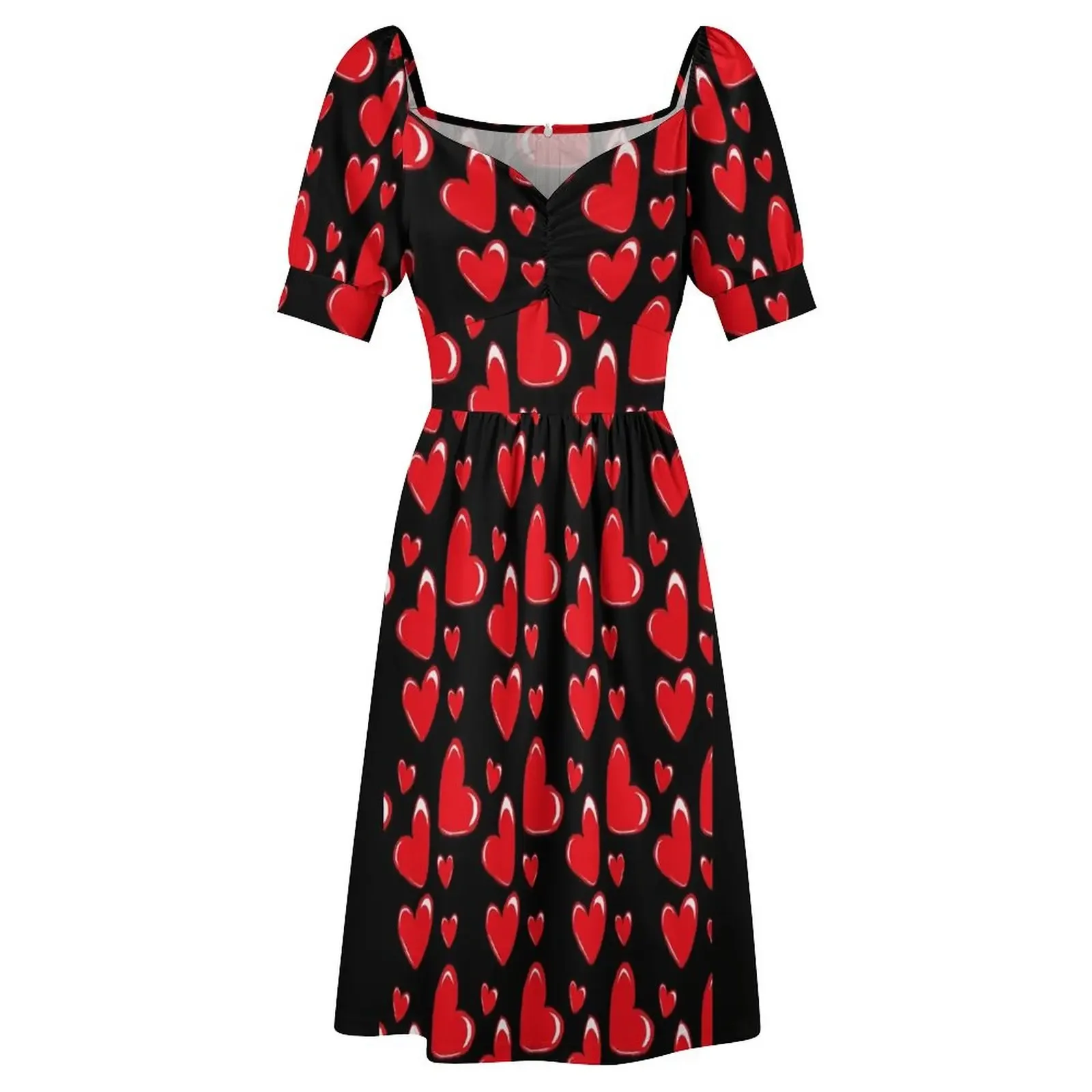 Платье без рукавов в форме сердца Женская одежда для женщин платья 2025