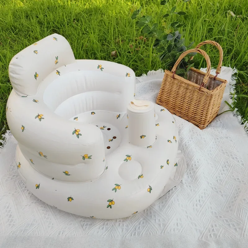 Insbaby портативный складной детский стул для купания надувной диван