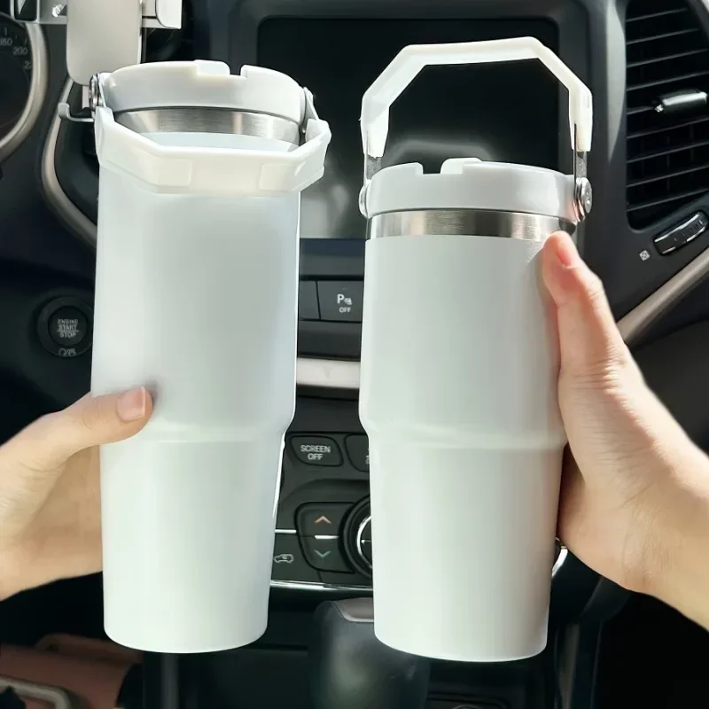 Botella de agua aislada acero inoxidable con tapa тензо viaje Bebidas frelde y Calientes Use esta coche para
