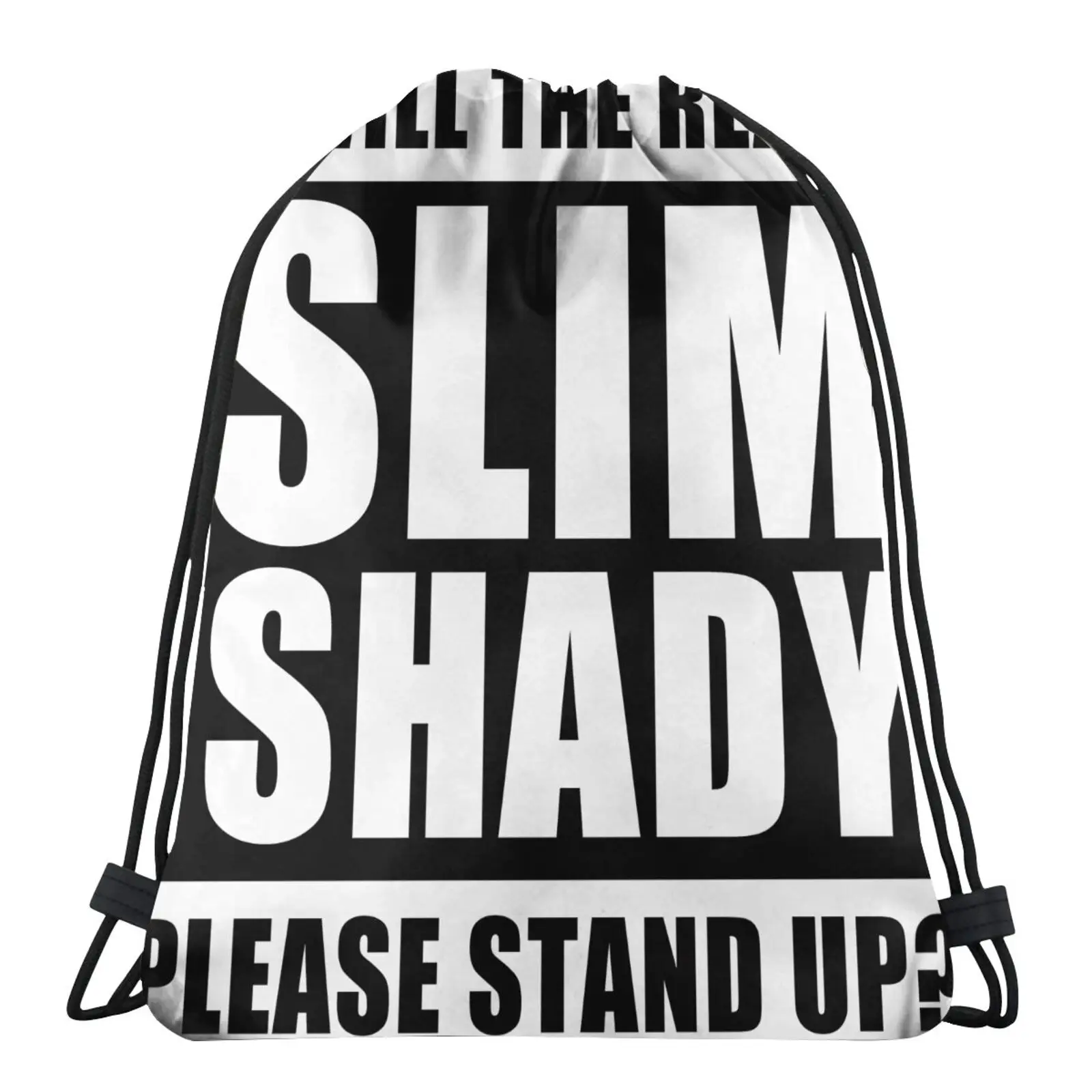 

Slim Shady Will The Real Please 4445 Men's Backpack Shoes Bag Gothic Shoes Hip Sack Sport Shoe Bag Dust Bag Cloth Bag Cute Bag
