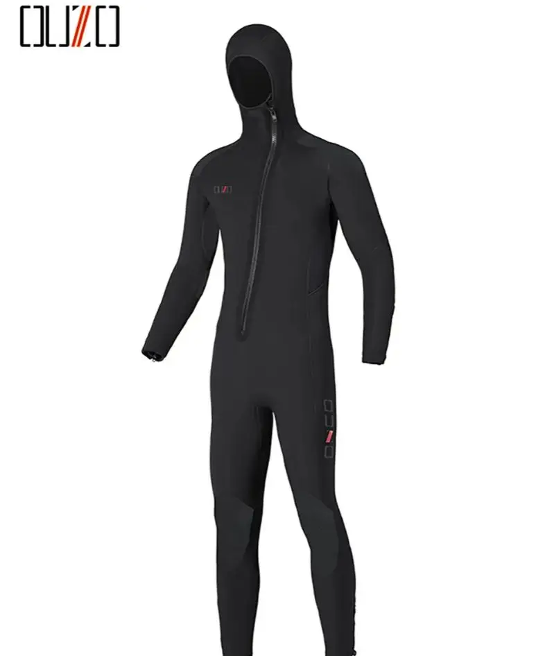 OUZO 5 мм новый гидрокостюм для серфинга утолщенный CR суперэластичный цельный