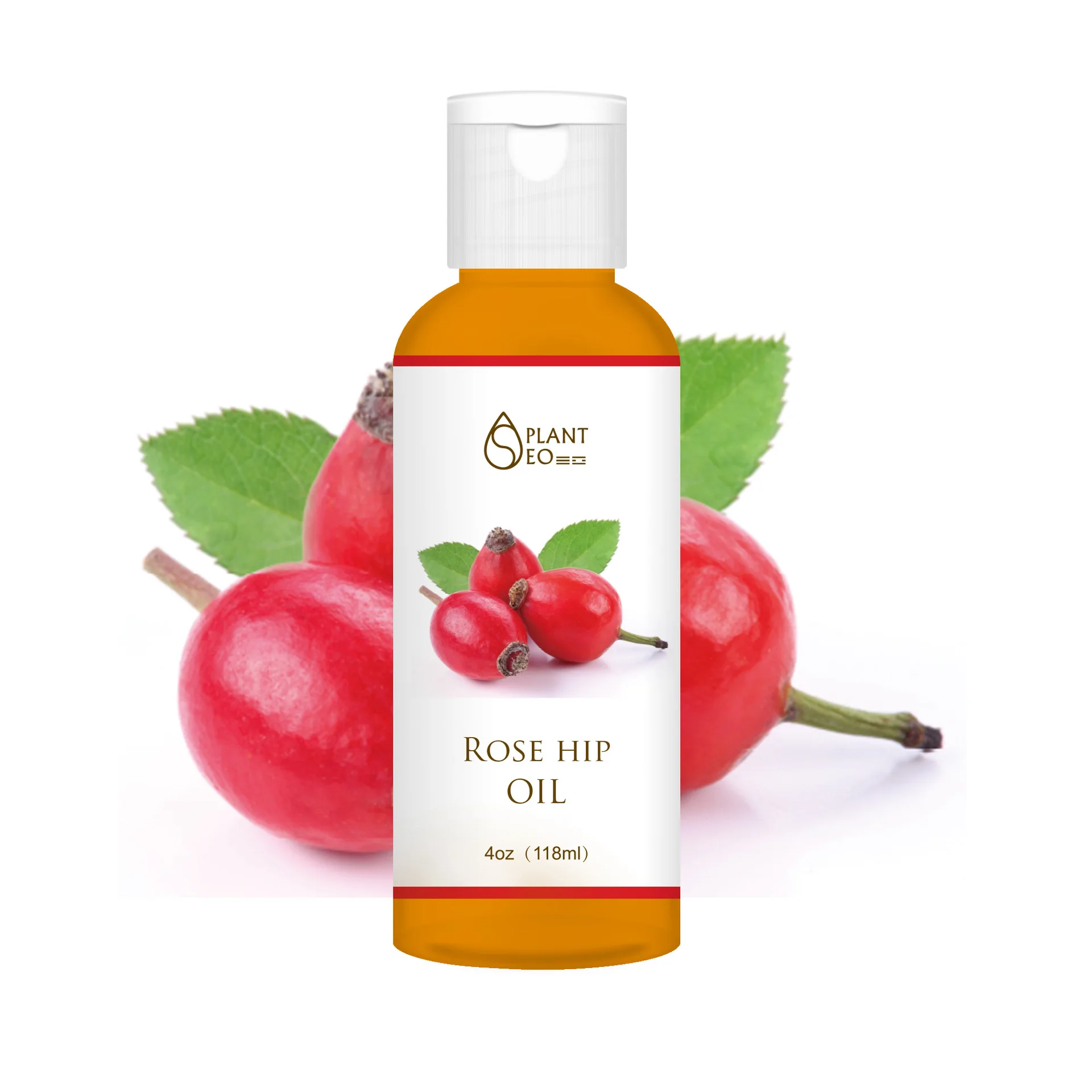 

118ml Rosehip Oil Rose Hip Oil Basic Oil Skin Care Massage Oil Push Back