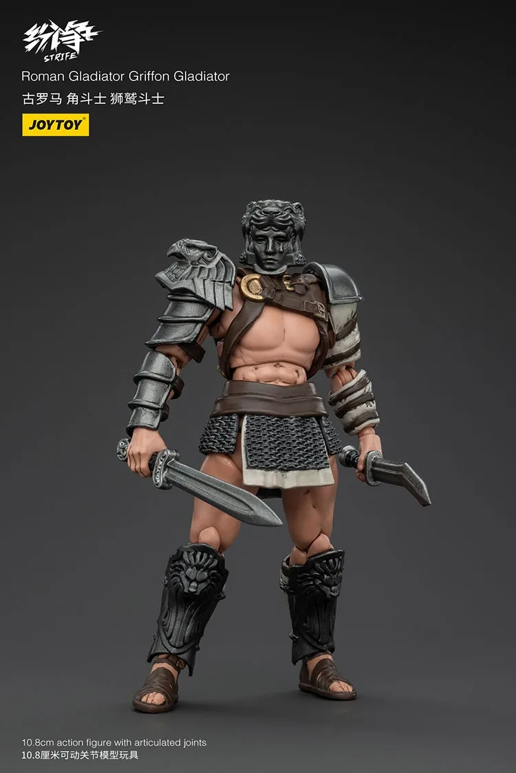 Фото JOYTOY Strife римский гладиатор Мурмиillo Griffon Gladiator ножницы гигантские ножницы Hoplomachus фигурки куклы украшения подарок №3