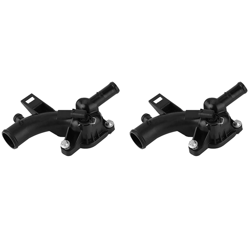 

2X Car Thermostat Housing Water Pump Outlet 25192985 For Opel Astra J Adam Corsa D /Meriva B A14xel A14xer