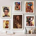 Алмазная 5D картина HUACAN сделай сам, фигурка девушки, африканская Алмазная вышивка, женщина, полноразмерная мозаика, стразы, домашний декор