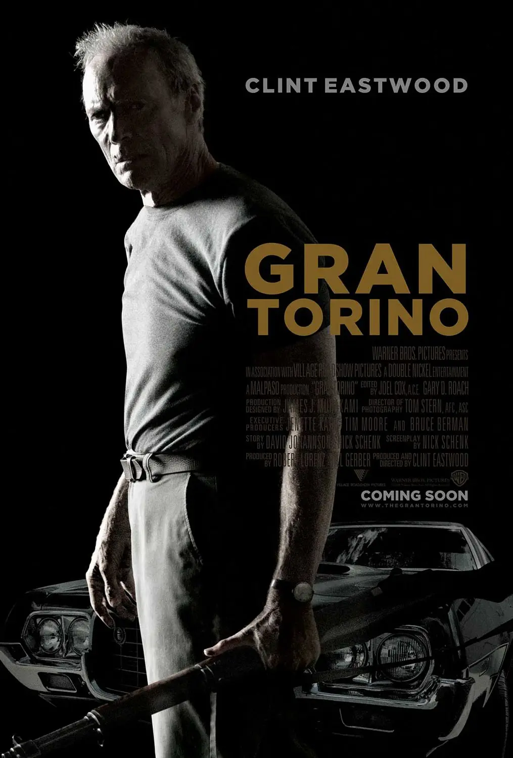 

Gran Torino Movie Art Picture Print Silk Poster Home Wall Decor