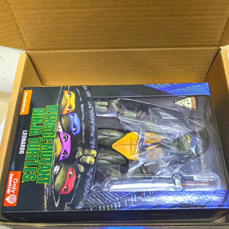 Фото Фигурка Neca Teenage Ninja Turtles TMNT: Мутант Донателло (фильм 1990 года), лимитированная серия, 7 дюймов, подвижная, любимая модель игрушки №2