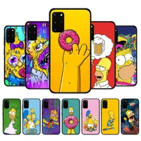 bandai simpsons phone case for samsung s21 s10 lite s20 ultra s9 s8 plus s7 s6 edge s5 cover