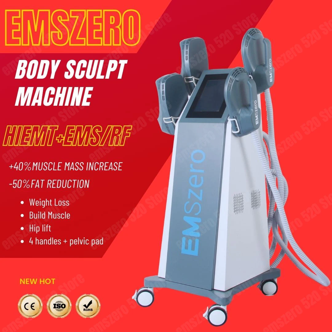 

HOT 14 Tesla DLS-EMSLIM Nova Hi-emt Sculpt Muscle Stimulator EMSzero High-Intensity NEO Electromagnetic Slimming Equipment