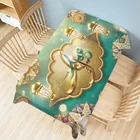 стол обеденный скатерть круглая скатерть водостойкая туалетный столик Eid Mubarak, украшение для ресторана, настенная скатерть, прямоугольная Водонепроницаемая скатерть с цветочным рисунком ислама