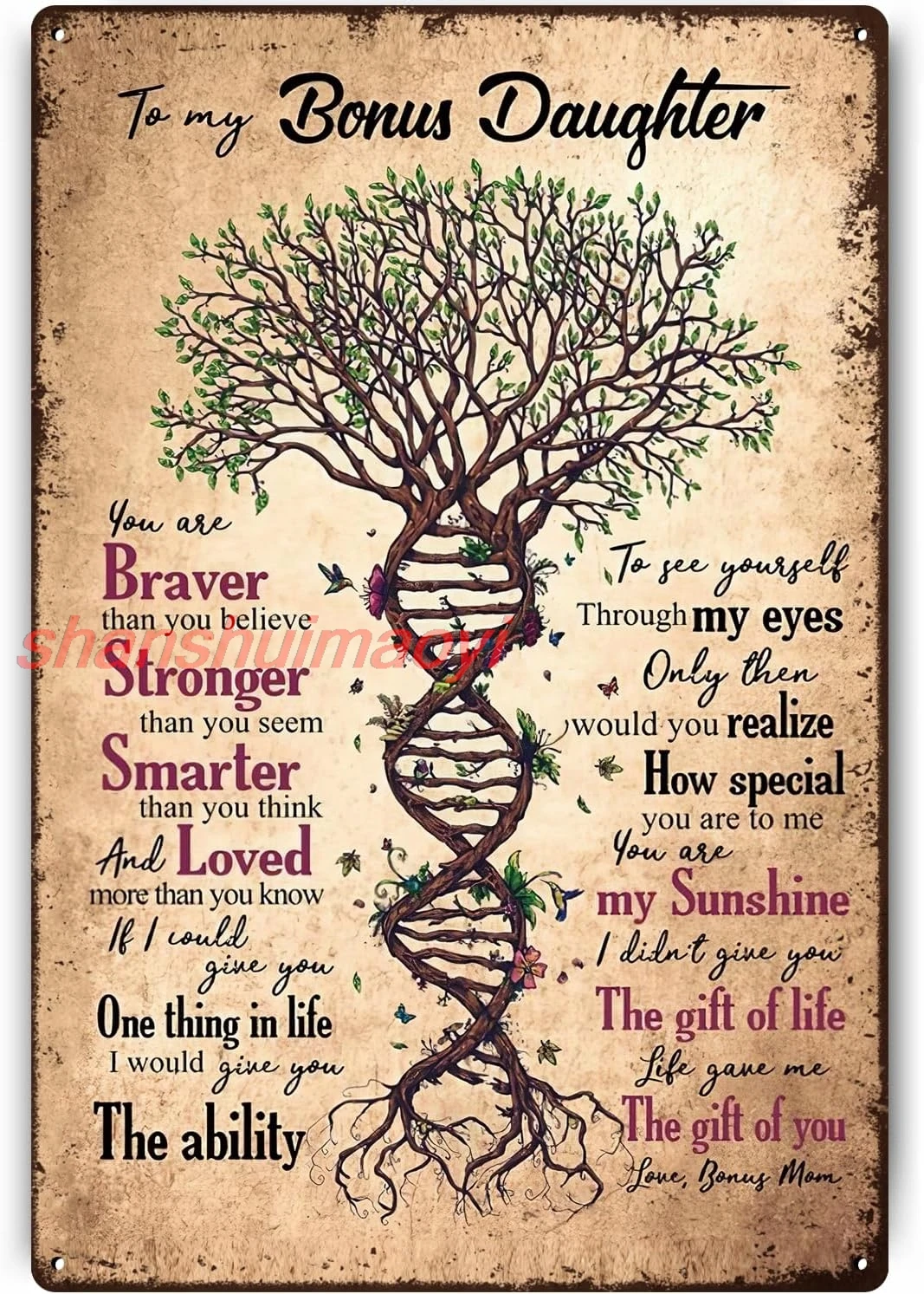 Жестяная табличка Znzd для дома