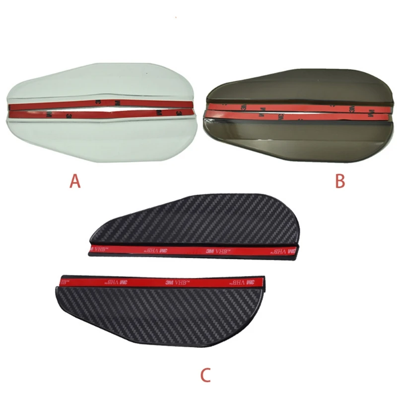 

Car Rear View Mirror Rain Guard Blade Rain Eye Brow Protection Cover Car Side Wing Mirror Rain Deflector Car Accessories