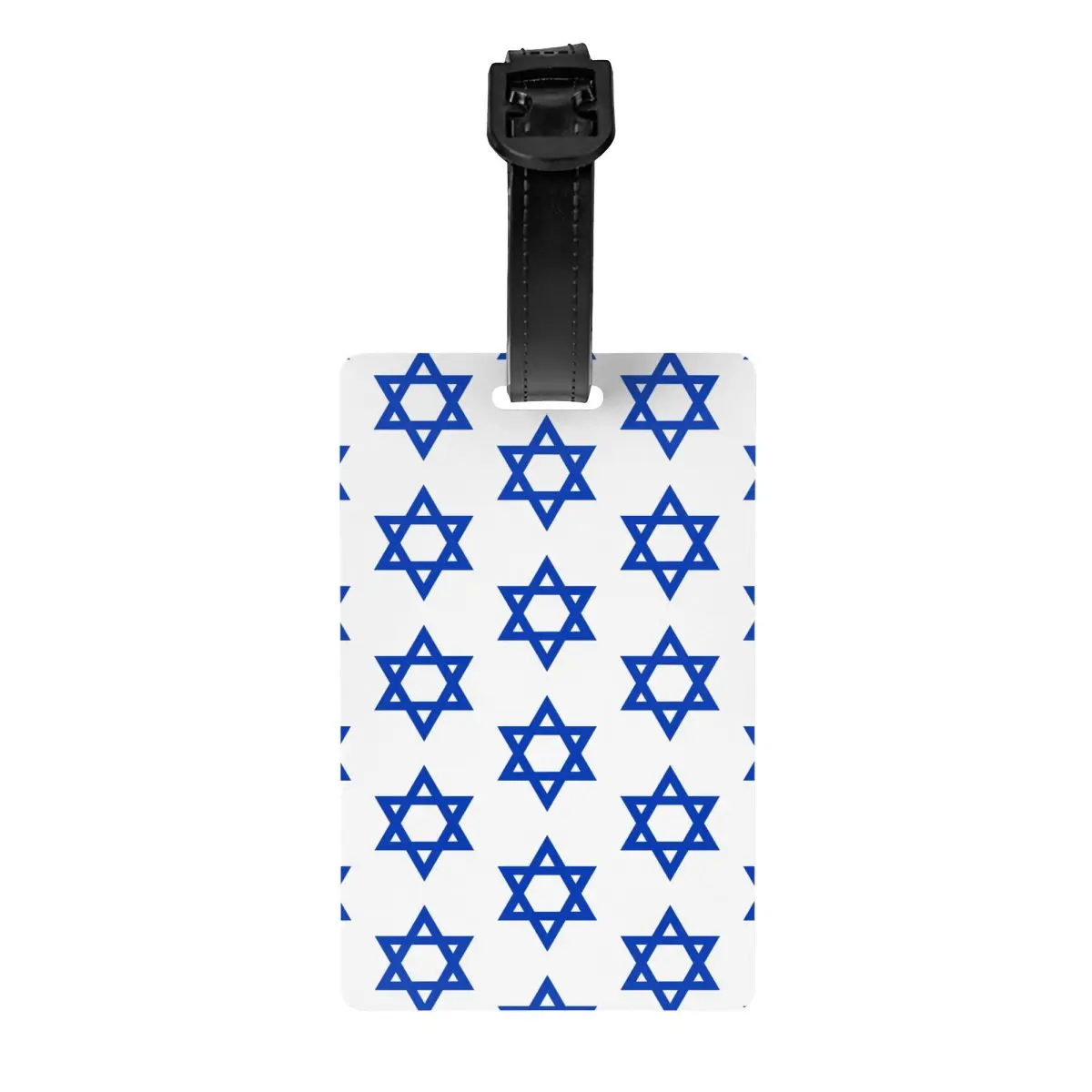 

Custom Star Of David Israel Flag Luggage Tag Privacy Protection Israeli Pride Baggage Tags Travel Bag Labels Suitcase
