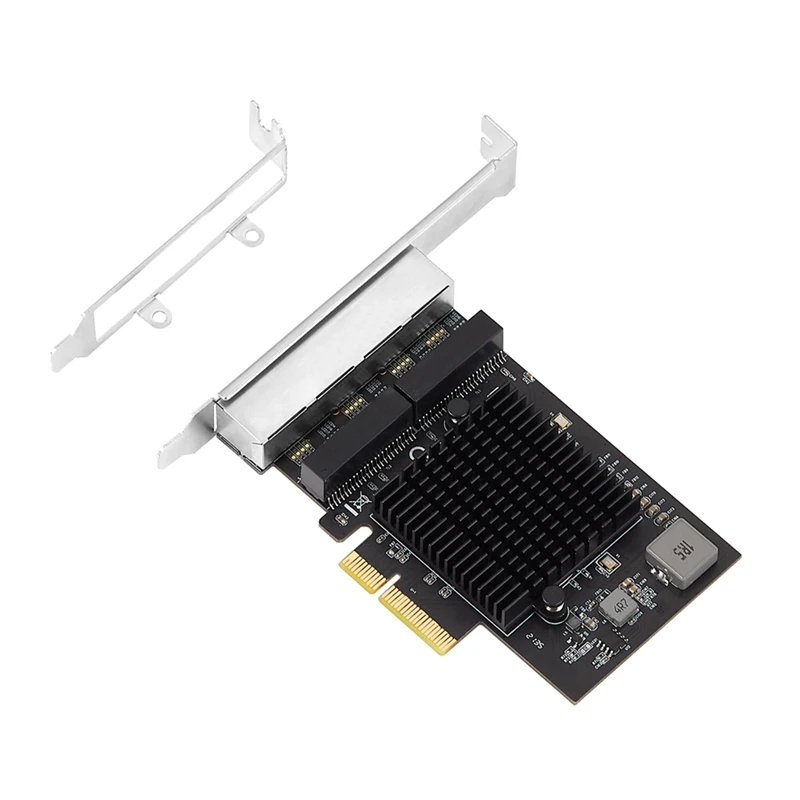 IOCREST чип RTL8125B, 2,5 ГГц, 4 порта, Pcie, RJ45 Lan, 10/100/1000 Мбит/с IOCREST чип RTL8125B, 2,5 ГГц, 4 порта, Pcie, RJ45 Lan, 10/100/1000 Мбит/с
