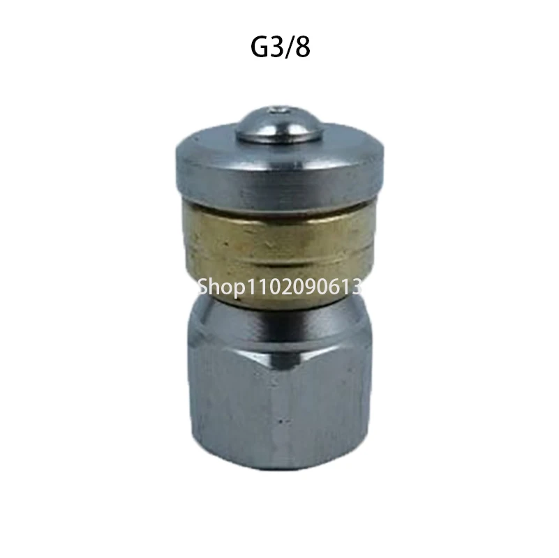 

Мойка высокого давления из нержавеющей стали G1/4 G3/8 и аксессуар Bsp 1/4 G3/8, впускной шланг с 3 соплом, металлическая сопла, вращающаяся сопла для канализации