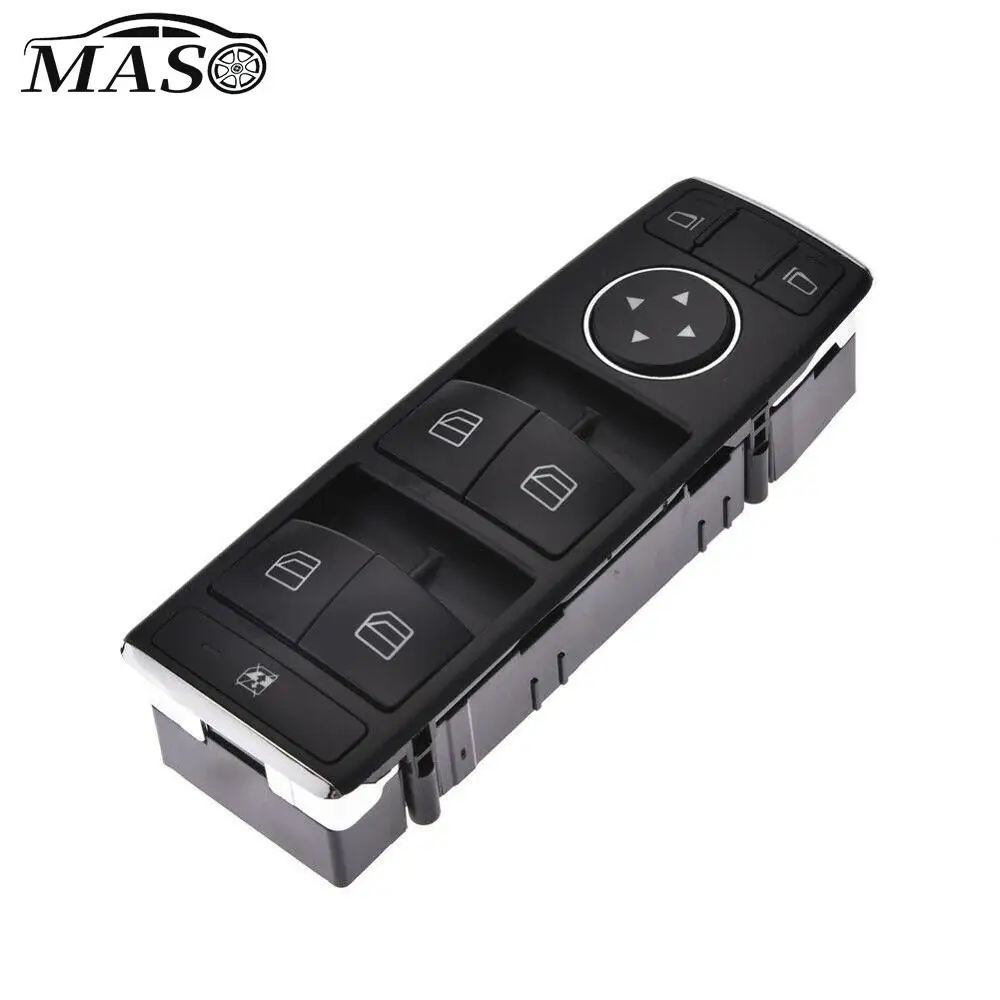 

Left Driver Side Electric Power Window Control Switch A2049055302 for MERCEDES-BENZ C300 C350 C350E C450 E350 GLK250 GLK350