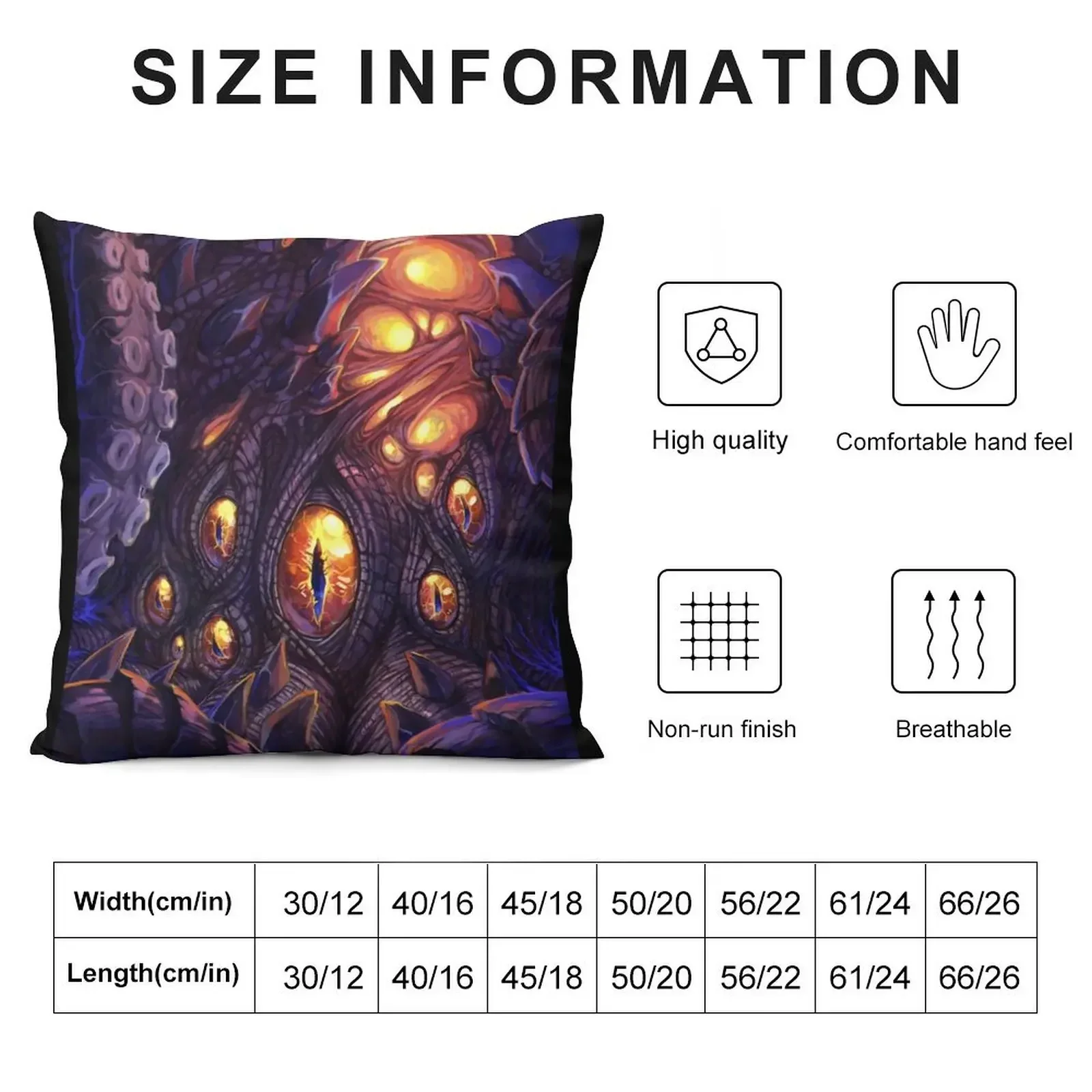 N'zoth декоративная подушка наволочка роскошная для дивана в стиле аниме