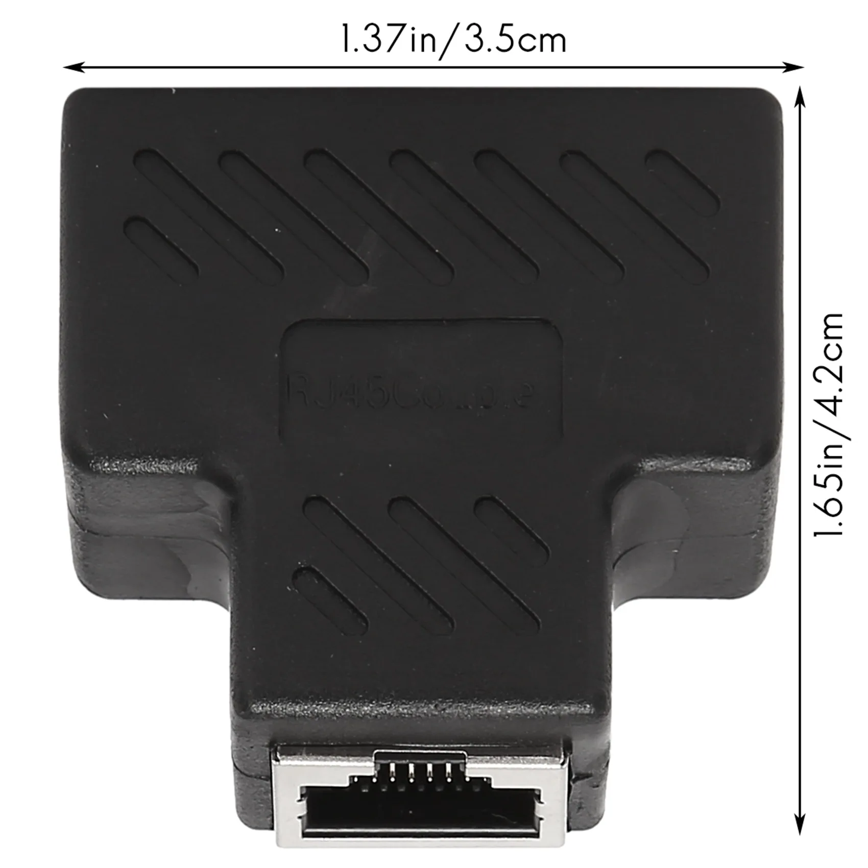 Разветвитель RJ45 с 2 портами адаптер локальной сети фоторазъем партия 1 шт.