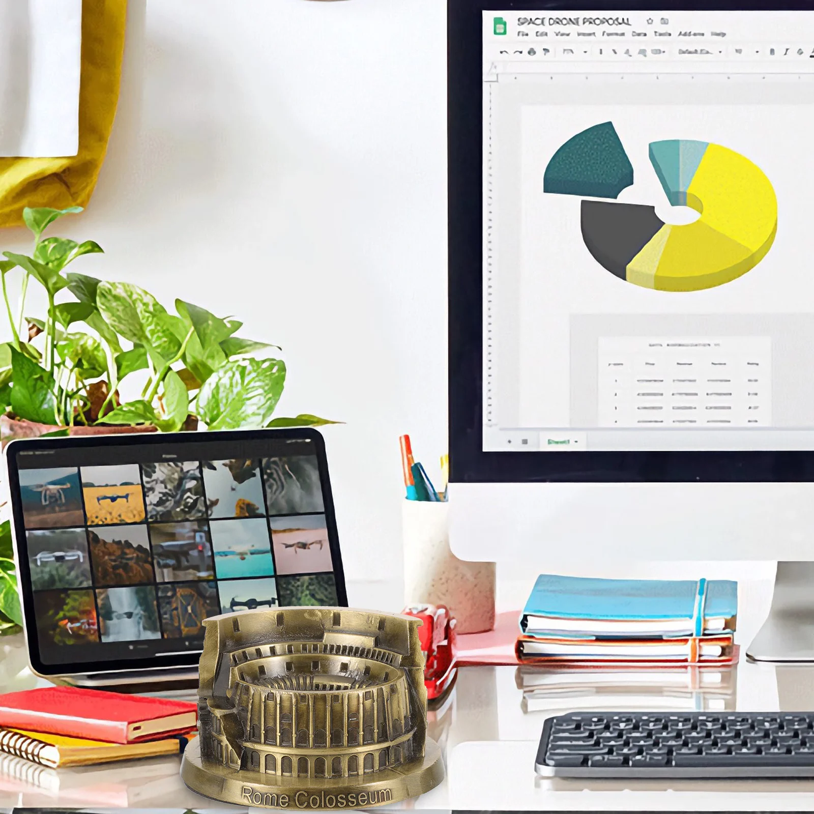 Рим Колизей Архитектура Подарочный Орнамент Винтажный Декор Архитектурная