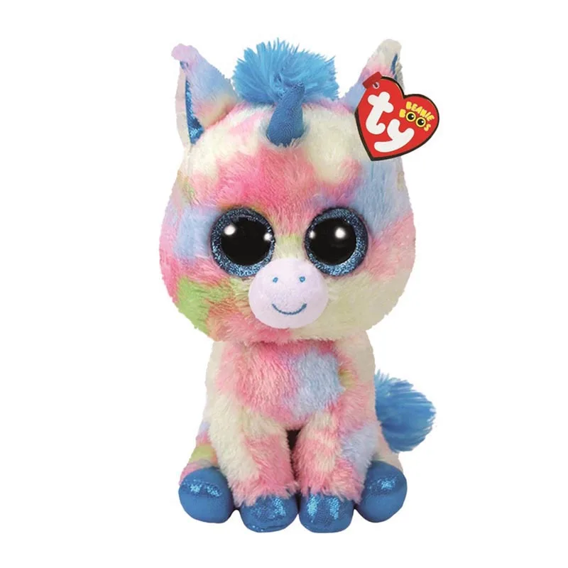 15CM Ty Beanie Athena The Winged Unicorn Kawaii Cute Soft Plush Animal Collection Stuffed Doll Kids Toys Give Babies Gifts |