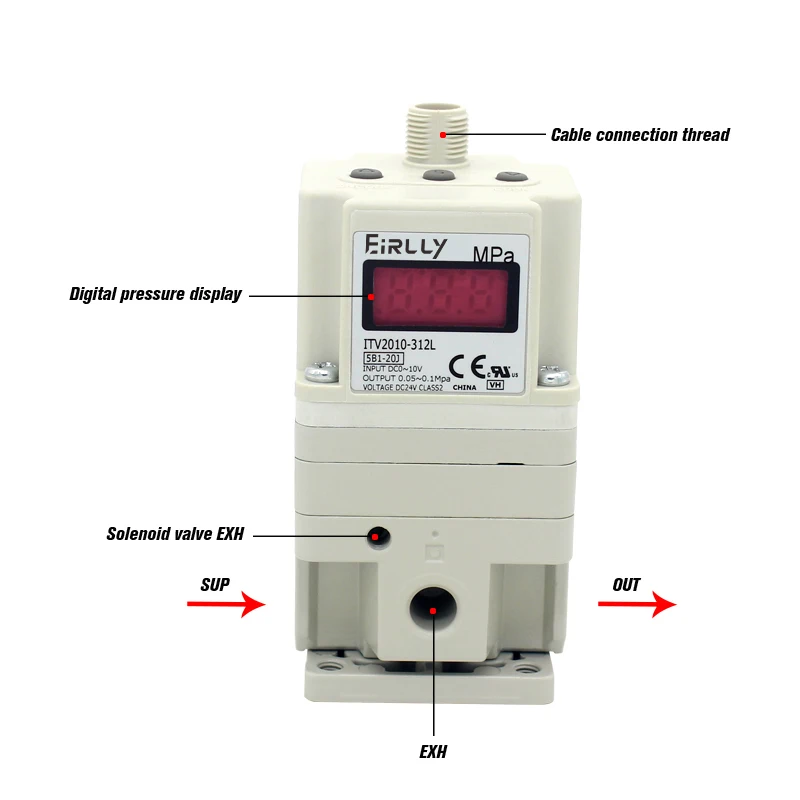 Электропневматический регулятор ITV3000 EIRLLY
