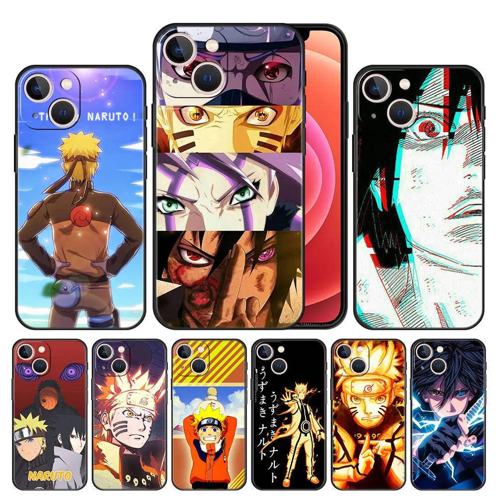 

Phone Case Cover for iPhone 11 12 13 Pro Max Xs 7 8 Plus 6 5 SE XR Mini Protection Thin Capa Shockproof Hokage Naruto Kakashi