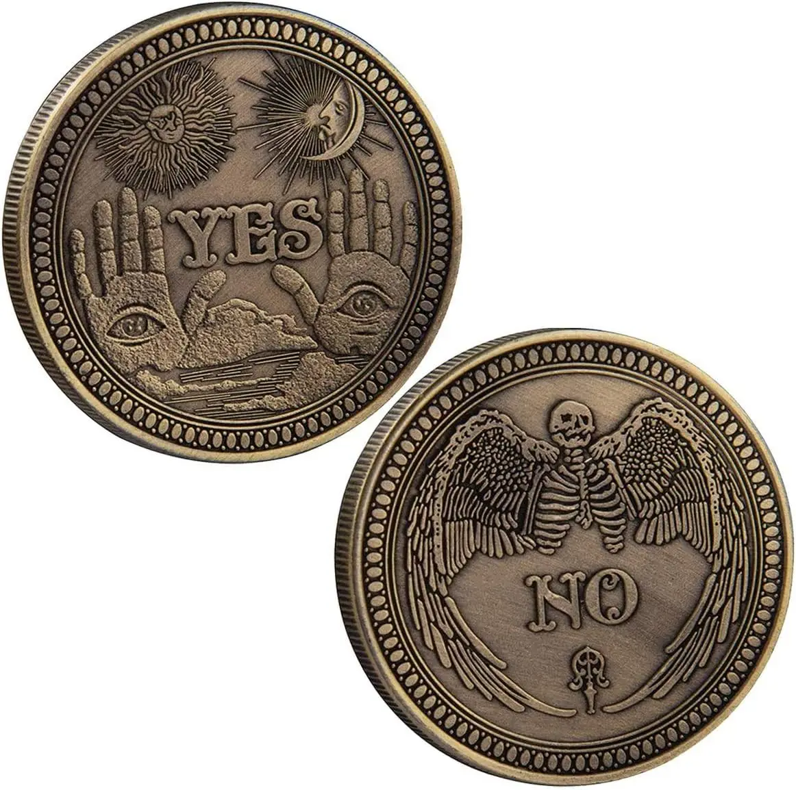 Да нет вызова создатель монет для гадания (бронза)