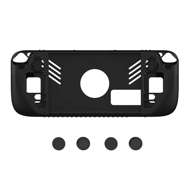 

P9YE For Steam Deck Game Console for shell Game Console Silicone for CASE with 4 Joys