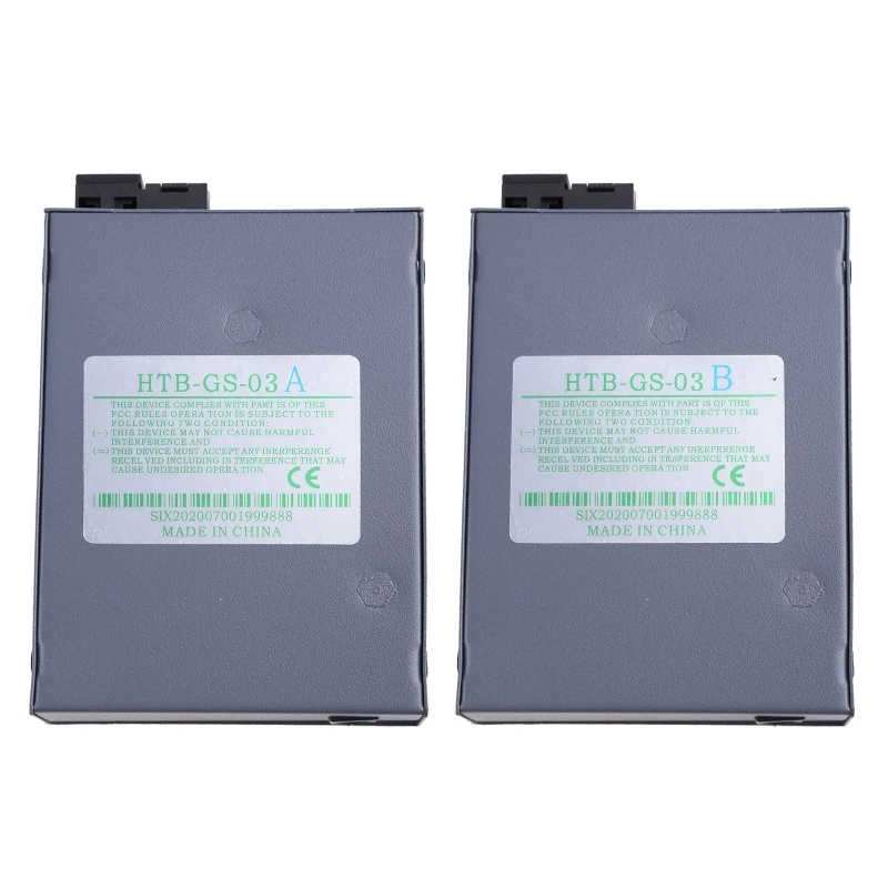 

25km 10/100m Single Mode Single Fiber 1 Pair Ethernet Fiber Single Mode Media Converter Port Optical Transceiver B36A