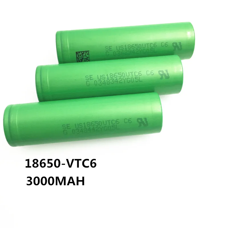 2-20 шт. новый оригинальный аккумулятор 18650 VTC6 3 7 в 3000 мАч перезаряжаемая батарея