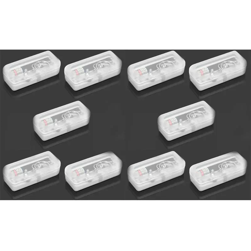 Мини лазерная указка в горошек или звезд нм 10 шт.