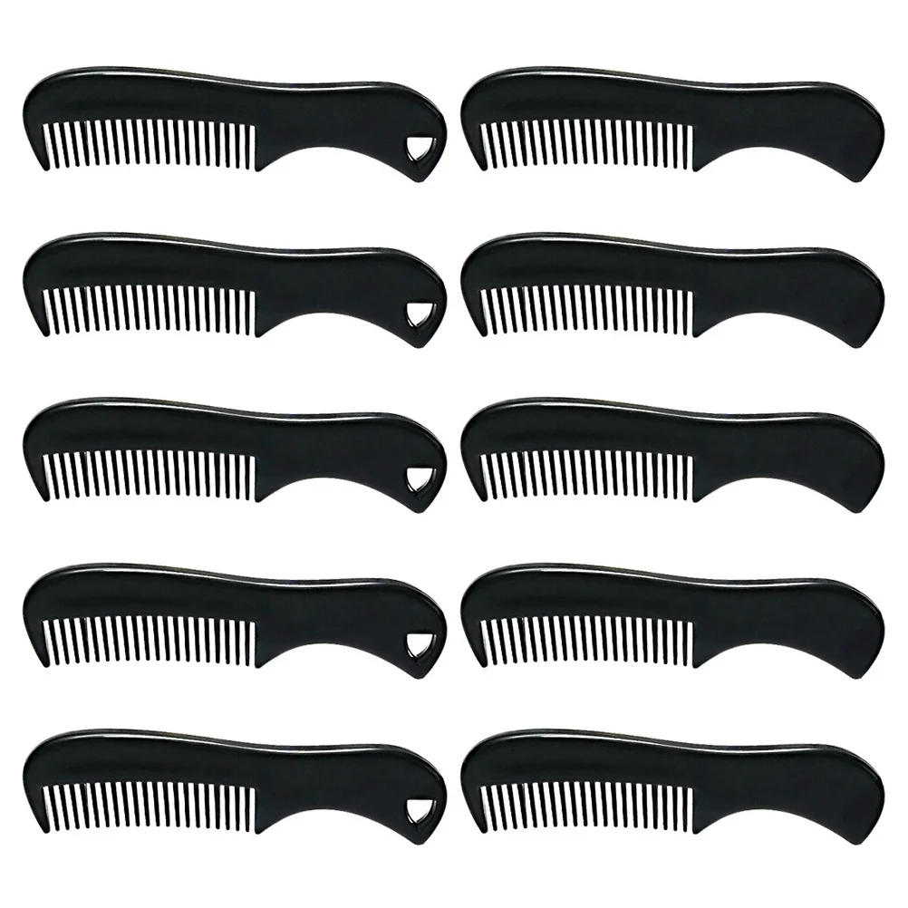 

10pcs Mustache Comb Pocket Comb Mens Beard Comb Travel Comb Grooming Accessory