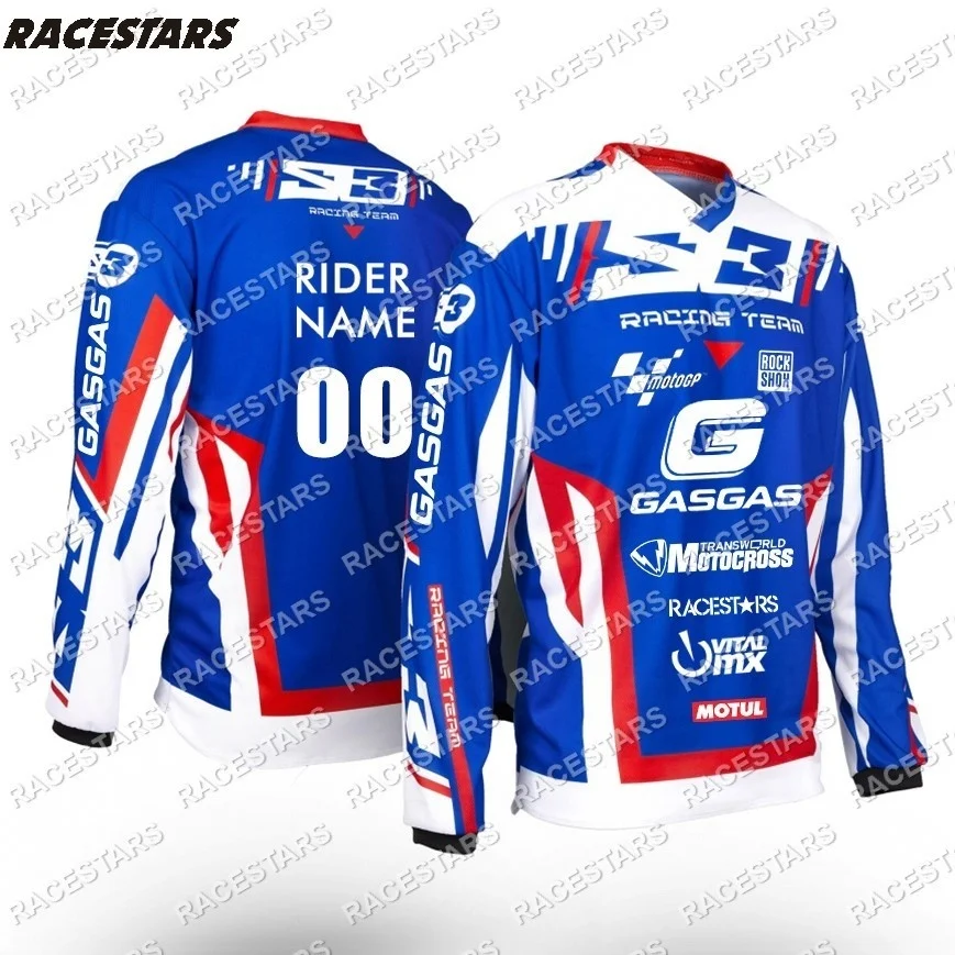

S3 Custom Motocross Moto Downhill Mountain Bike Clothing MTB Bicycle T-shirt DH MX Bicycle Shirts Offroad Cross Cycling Wear