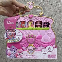 cartoon anime pet doll storage pink cute portable birthday gift box action figures children girl princess play house toys