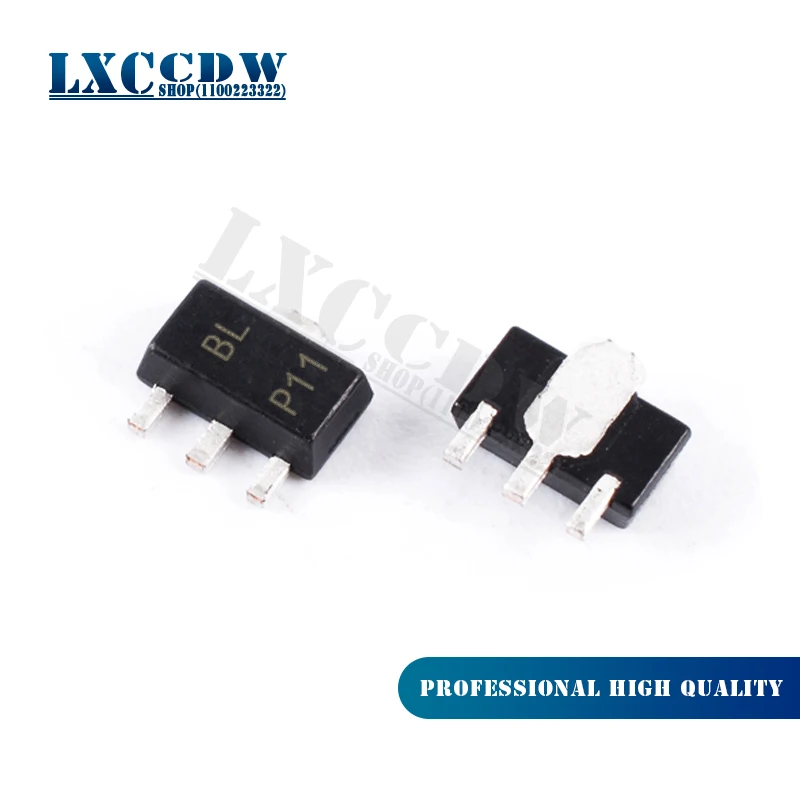 50 шт., флэш-транзистор-89, модель BCX56, флэш-дисплей, флэш-транзистор NPN 1A 80V