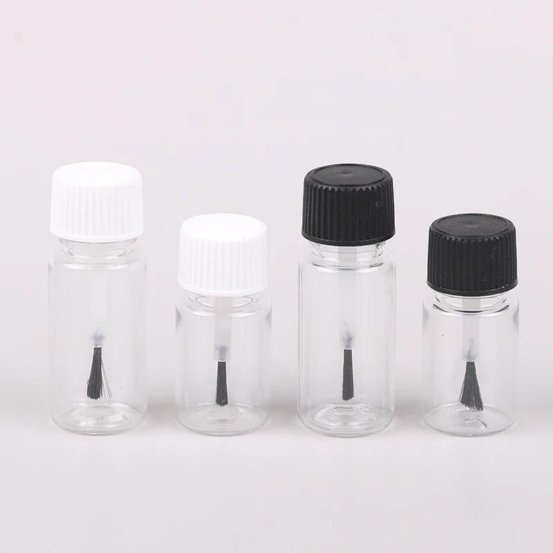 5/10/15/20/30 мл пластиковые многоразовые пустые флаконы для лака ногтей герметичные