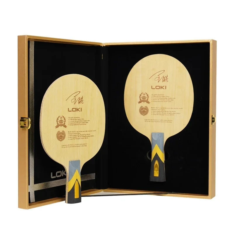 Локи 2024 упаковка обновленная ракетка для настольного тенниса Wang Hao Honor пинг-понга