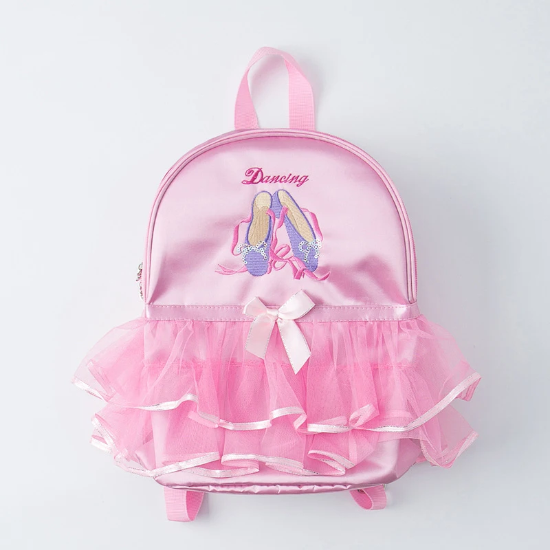 

Children Ballet Bag For Girl Ballerina Dance Bag For Kids Pink Dancing Backpack Girls Ballet Dance Bags Baby School Backpack