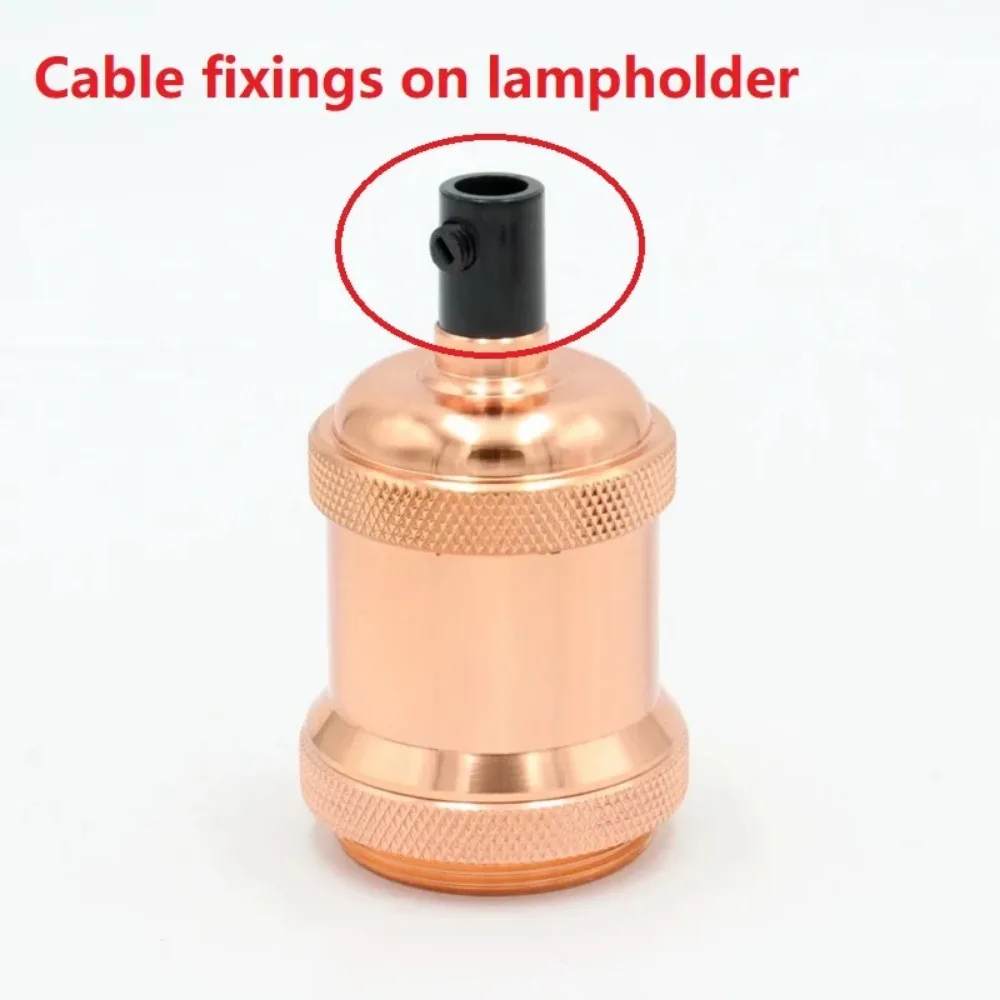 M10 Threaded Female Cable Grips Plastic Strain Reliefs Electrical Wire Clamps for Pendant Lamp Fittings