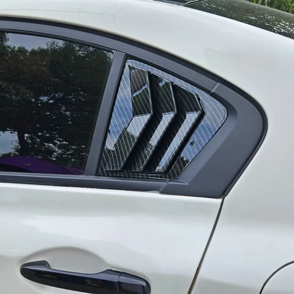 Фото Для Honda Civic Sedan 9th 2011-2015 автомобильная наклейка заднее жалюзи, оконная боковая крышка, накладка, вентиляционный совок, аксессуары, украшение №4