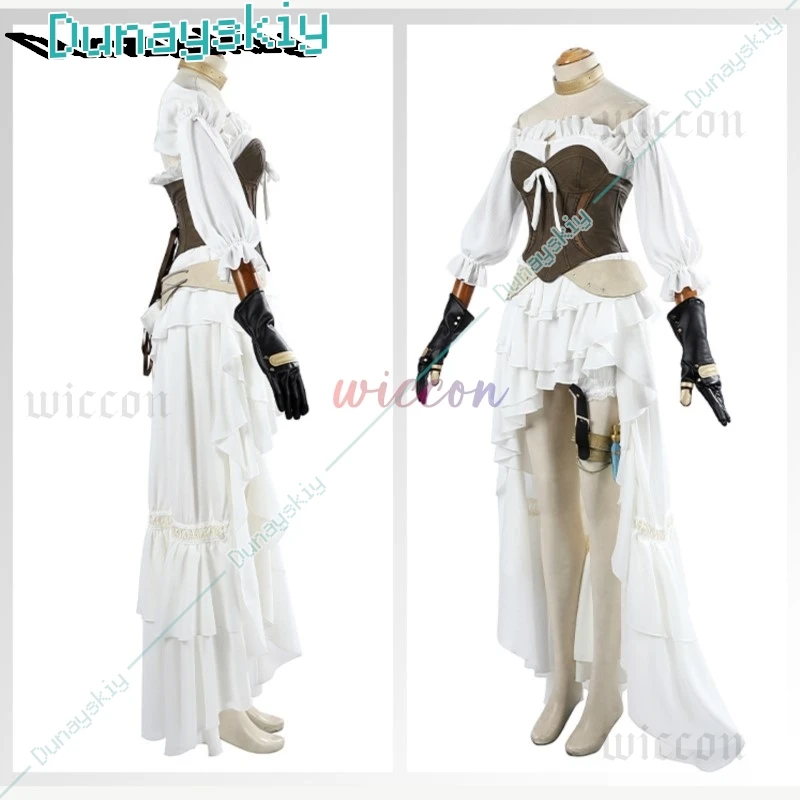 Neo-Ishgardian Healing Set Косплей Костюм Игра FF Ижгард Женский Платье FF14