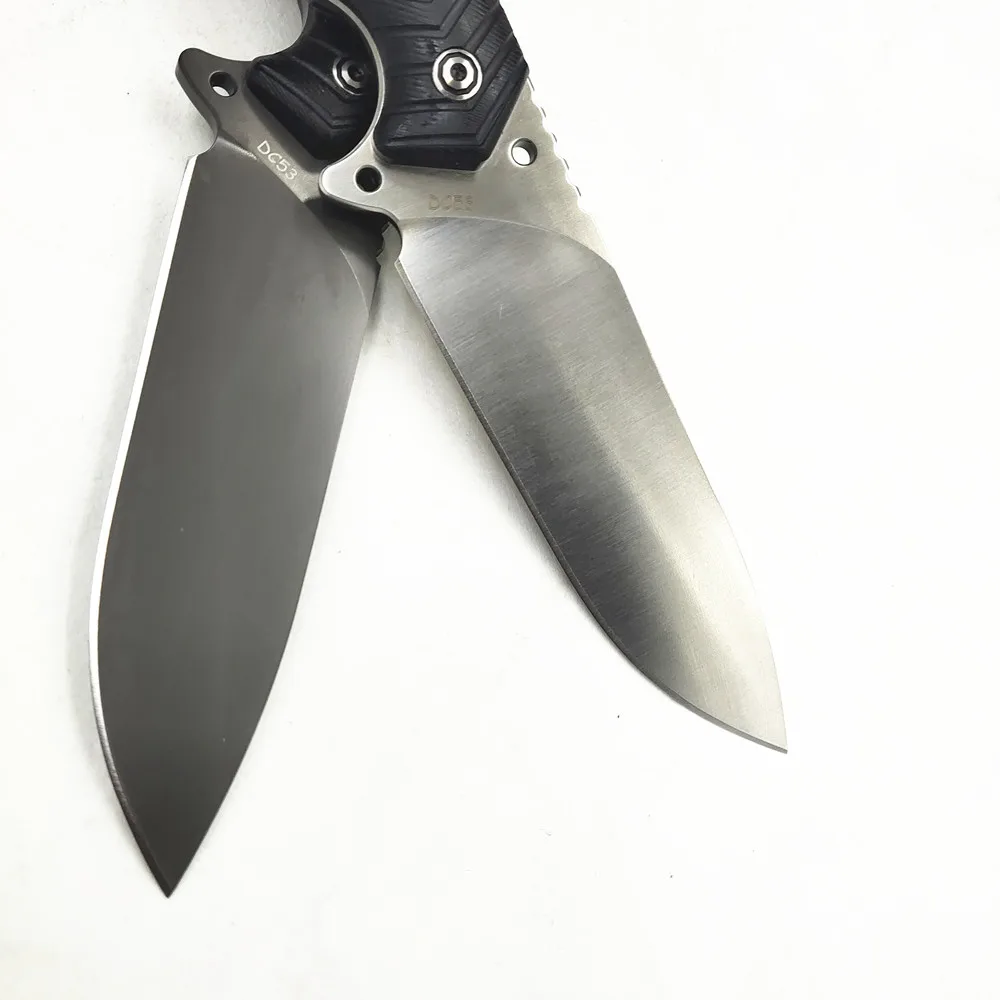 Стальной тактический нож DC53 полный для выживания в дикой природе охотничий с