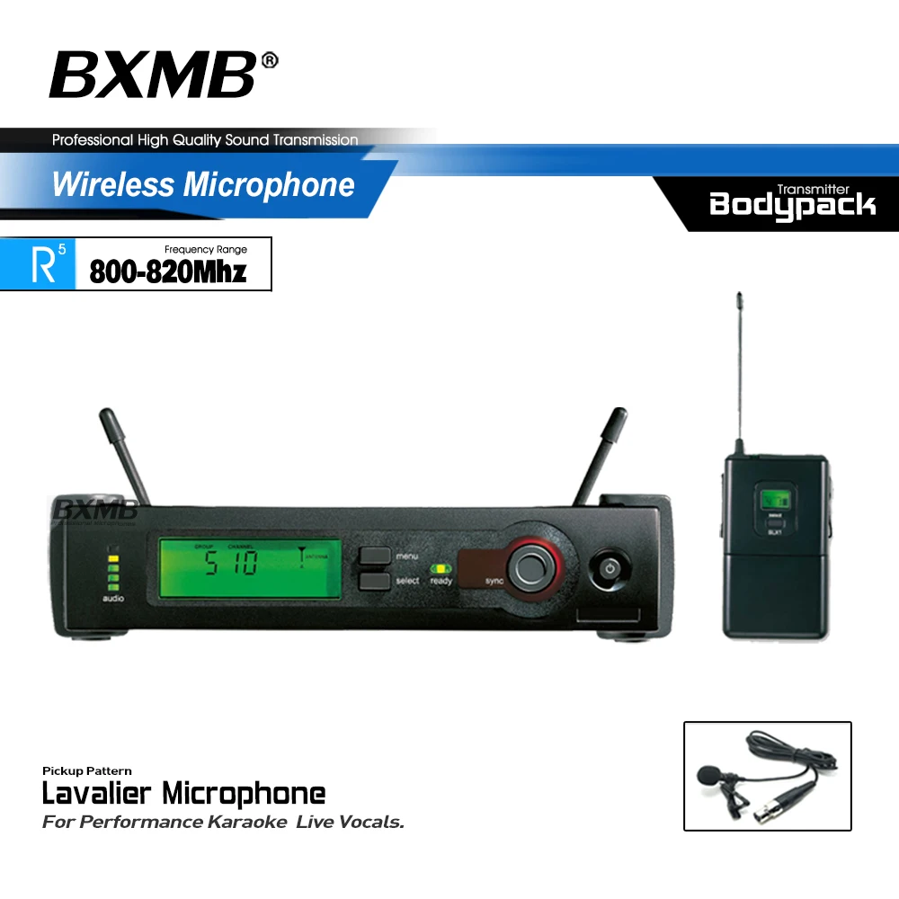 

Профессиональная Беспроводная микрофонная система SLX UHF с нагрудным передатчиком SLX14 для караоке